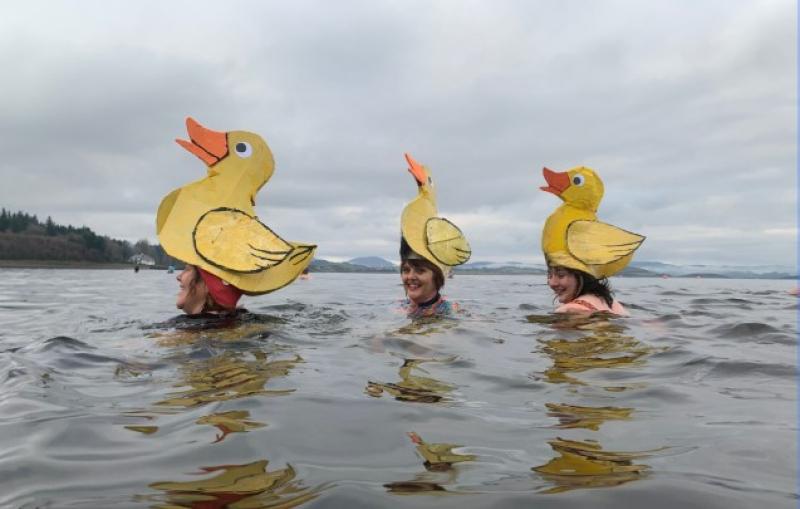 In Pictures: New Year's Swim at Mountcharles in aid of RNLI
