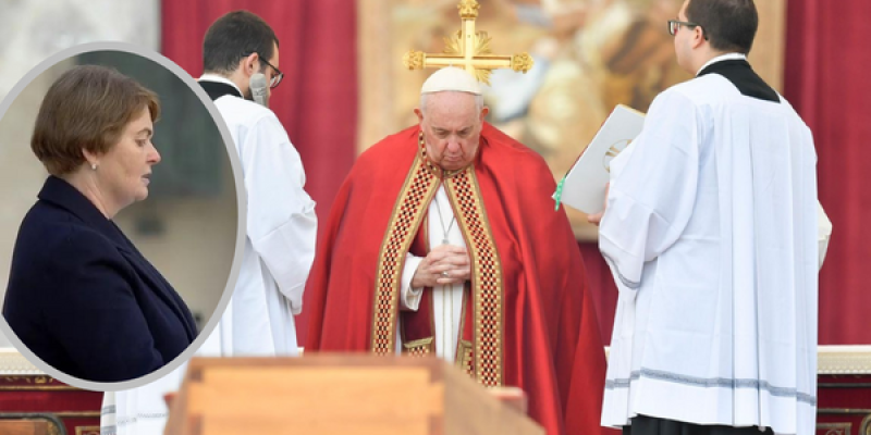 Letterkenny's Mary Maguire reads at funeral of Pope Benedict 