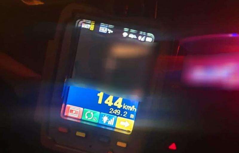 Gardaí nab novice driver doing  144 kph