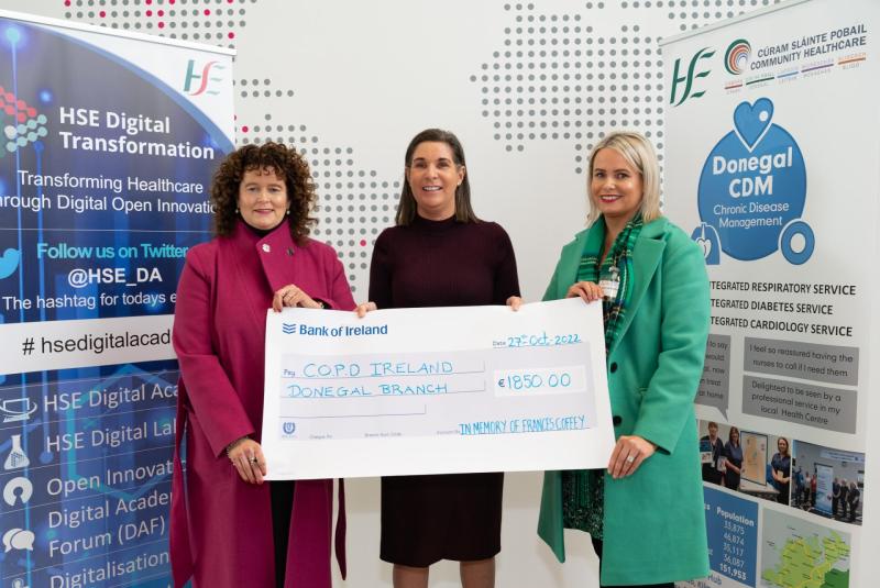 Inishowen family raises close to €2,000 for COPD Ireland