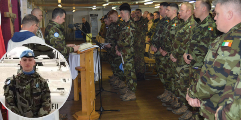 'Never be forgotten': Private Seán Rooney remembered, one month on