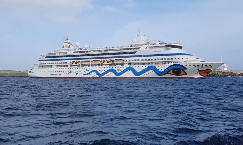 AIDA Aura in Killybegs in 2022 SMN