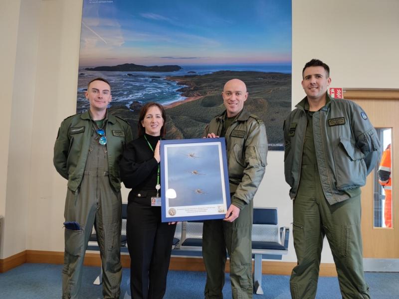 Deep connections between Air Corps and Donegal Airport recognised 