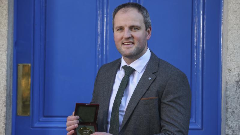 Michael Murphy honoured at DCU’s annual Alumni Awards 