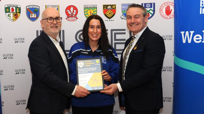 Naomh Conaill presented with Bank of Ireland Ulster GAA Community Support Award