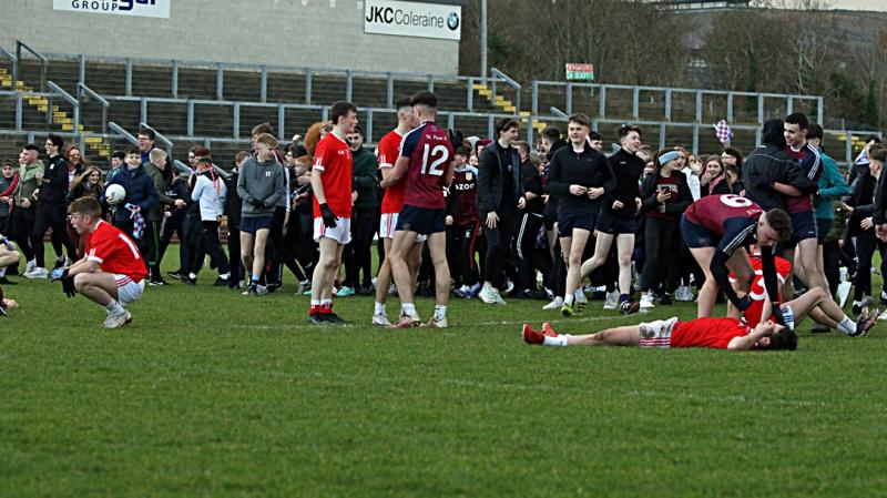 St Pius Magherafelt come out on top against Abbey in frantic Ulster U-16½B final