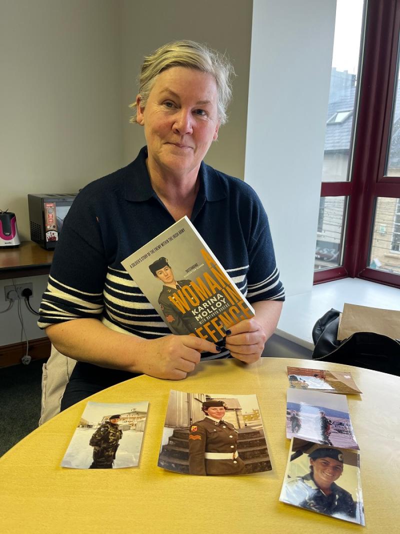 Pioneering Irish Army’s Karina Molloy casts light on dark shadows