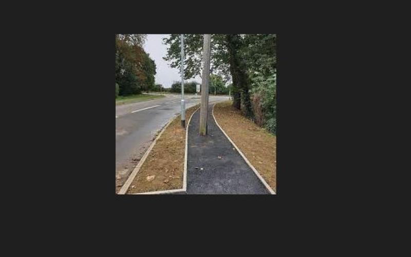 Poles on paths no joking matter says Cllr Patrick McGowan