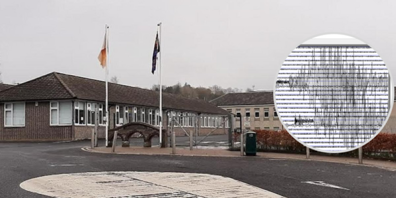 Tremors from deadly earthquake felt at Stranorlar school 