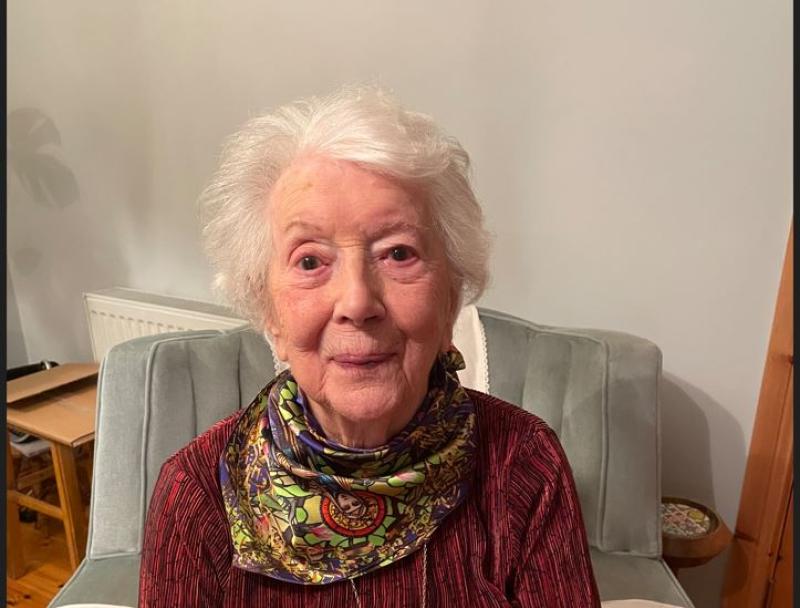 Mary McAuliffe marked her 102nd birthday in style 