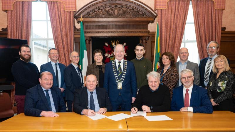Contracts signed for major Regeneration Project in Letterkenny