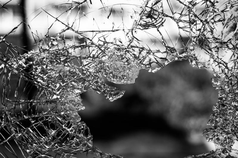 Lorry windscreen had been ‘smashed by rocks’ overnight 
