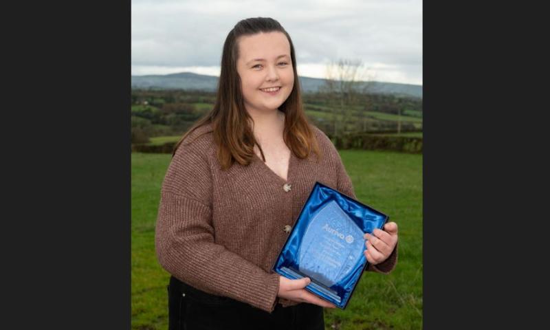 €2,500 agriculture award for Manorcunningham's Tara Toye 