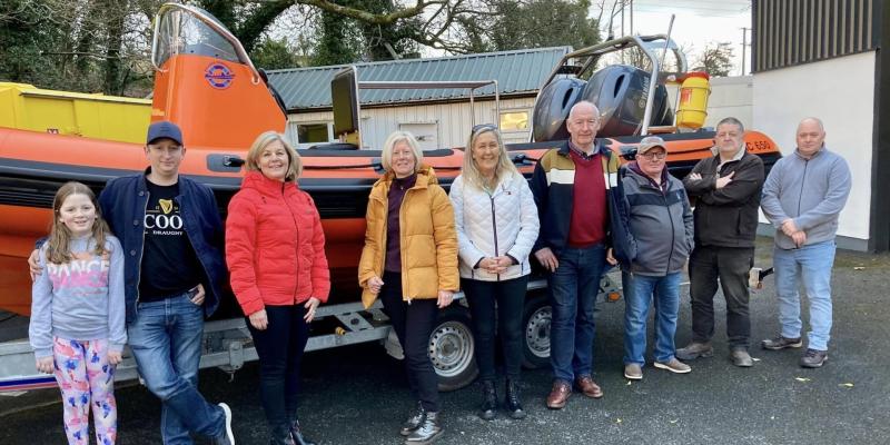 Donegal Bay search and recovery team welcome 'Cailin Deas'