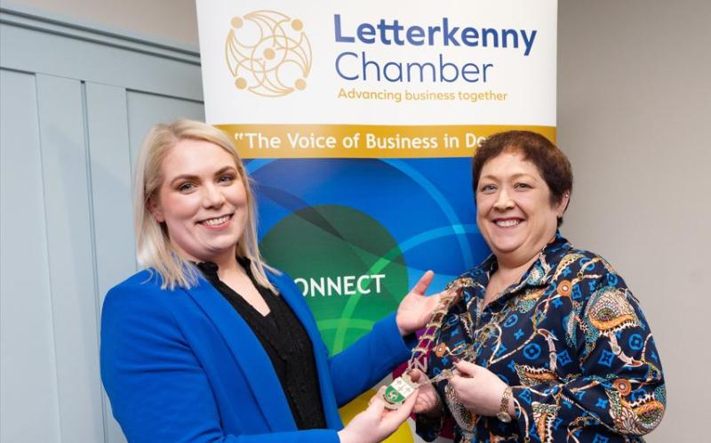 Letterkenny has a  new Chamber president