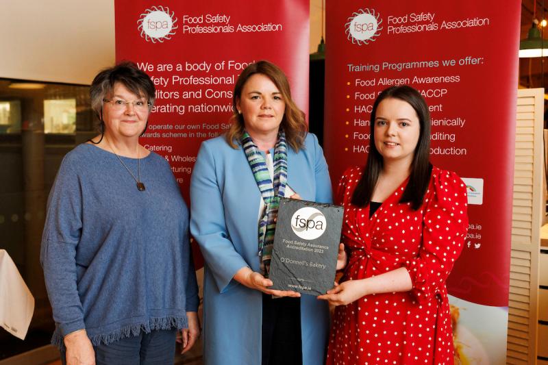 O&rsquo;Donnell&rsquo;s bakery in Laghey awarded the Food Safety Assurance Accreditation 