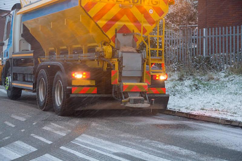 Gritting lorries on the road this afternoon from 5pm