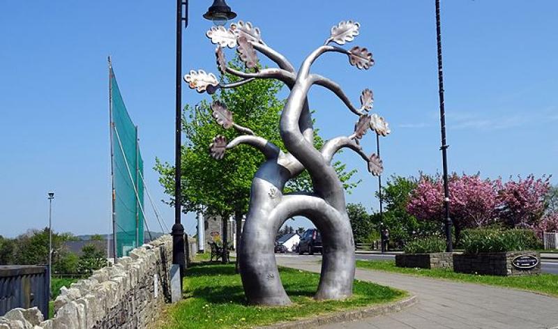 Ballybofey's Matrimonial Tree has seen better days!