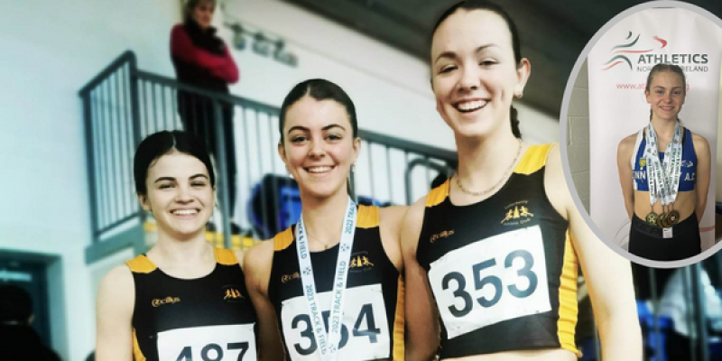 Golden weekend for Donegal athletes at Ulster Indoor Championships
