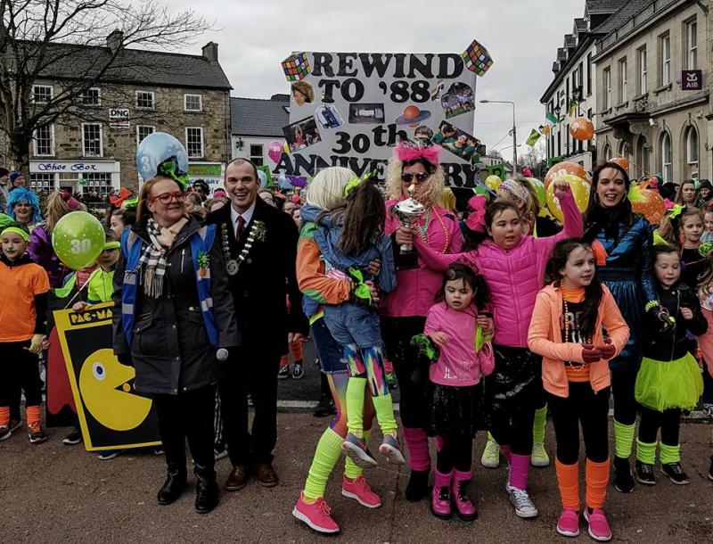 All set for a big family day out in Donegal Town this St Patrick’s Day