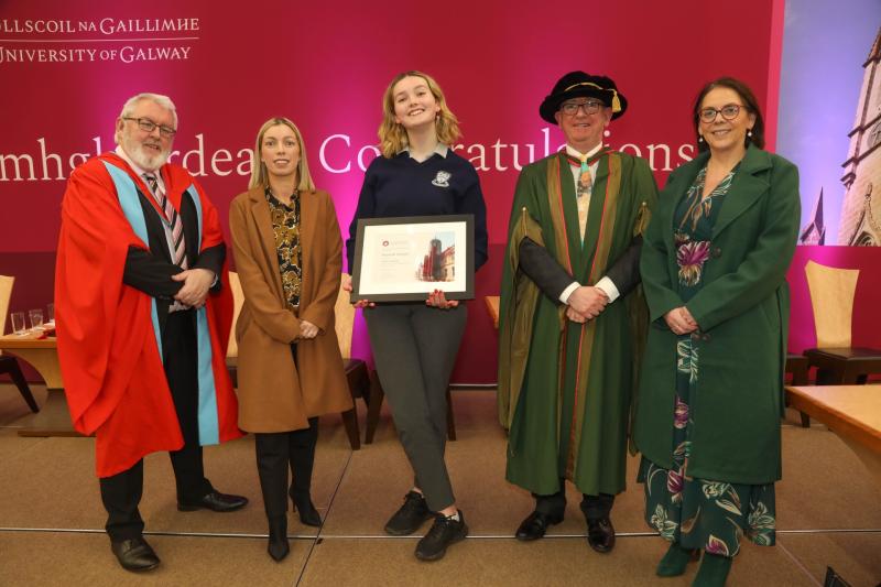 Donegal Junior Certificate students receive Special Irish Recognition Awards