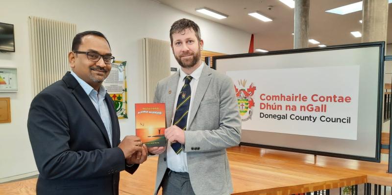 Tamil author in Letterkenny pens a bit of history