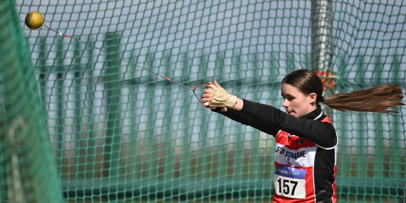 Caoimhe Gallen leads the Donegal success at National Spring Throws