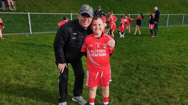 GAA coach Joe McBrearty in the game of his life