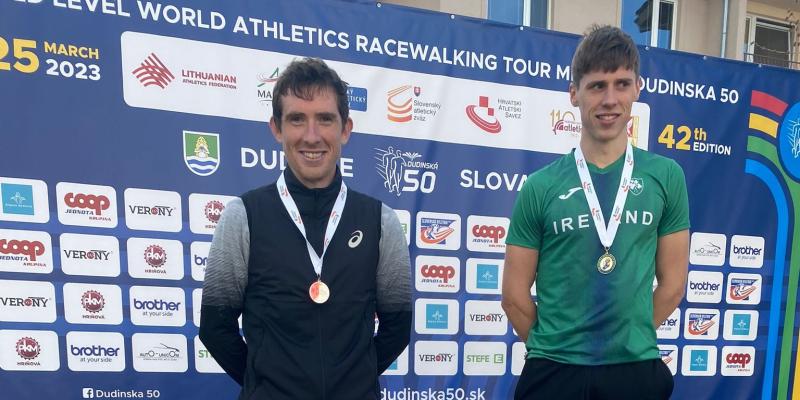 Impressive outing for Brendan Boyce in Slovakia