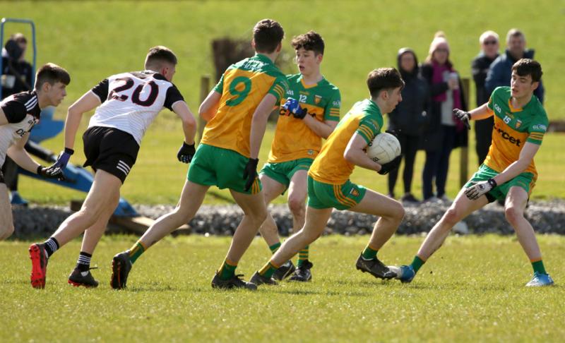 Late goal deprives  much-changed Donegal of victory in final Minor League game