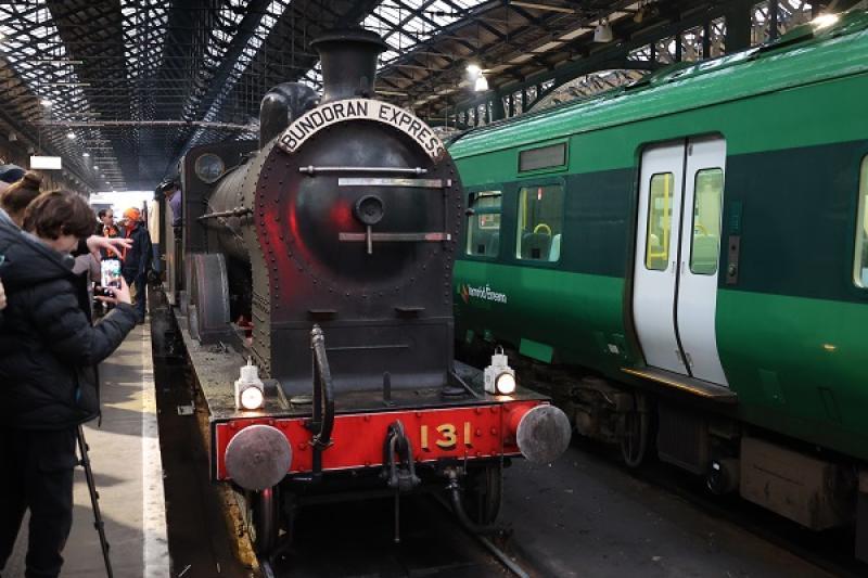 No Harry Potter but  it was ‘full steam ahead’ for Bundoran Express at the weekend 