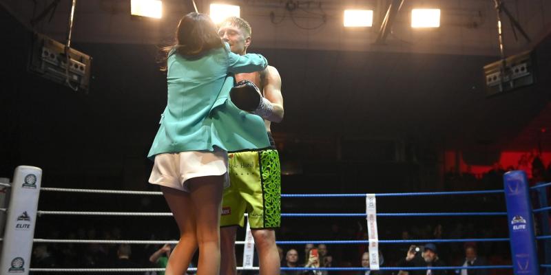 To a different sort of ring for Jason Quigley after winning return