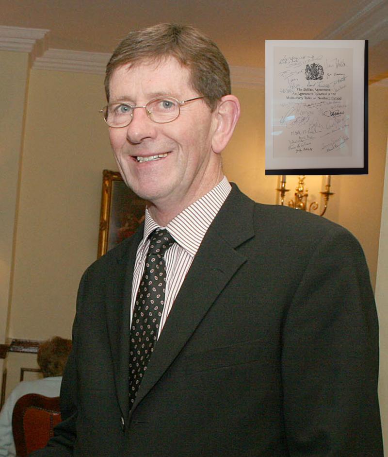 Tommy Gallagher was vital member of SDLP team at Stormont in 1998