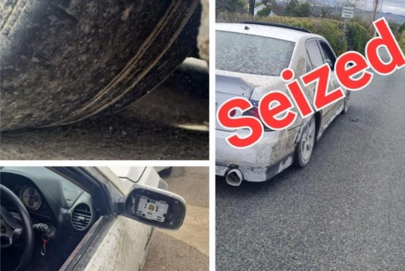 Car seized after Letterkenny gardaí respond to reports of diffing