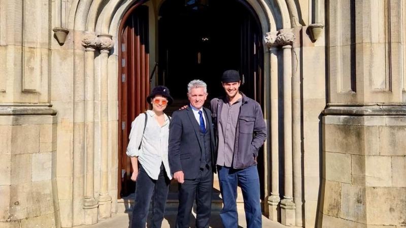 Hollywood stars Daisy Ridley and Tom Bateman check in at Solas Lough Eske Castle
