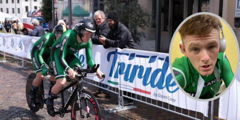 Gold for Katie-George Dunlevy as Mitchell McLaughlin makes debut in para-cycling