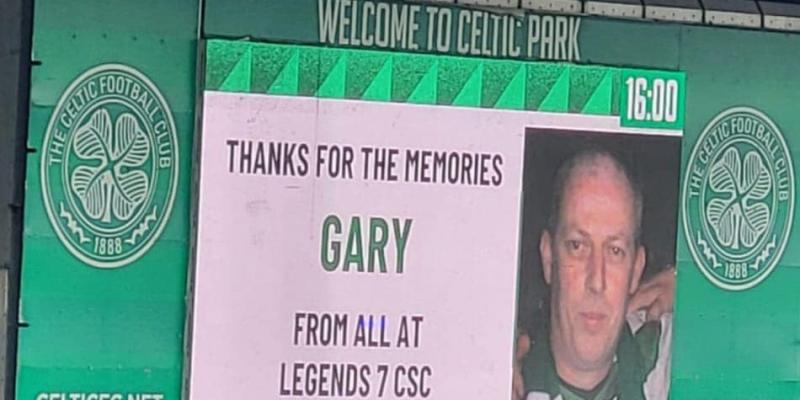 'Thanks for the memories': Celtic FC remembers Gary Crossan 