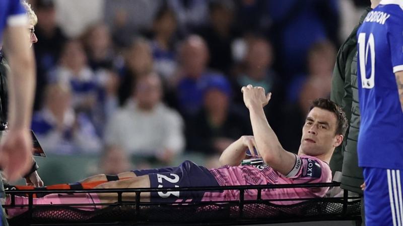 Seamus Coleman gives update following injury picked up a Leicester City