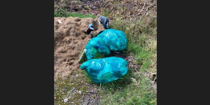 Anger at illegal dumping discovered outside Ballybofey