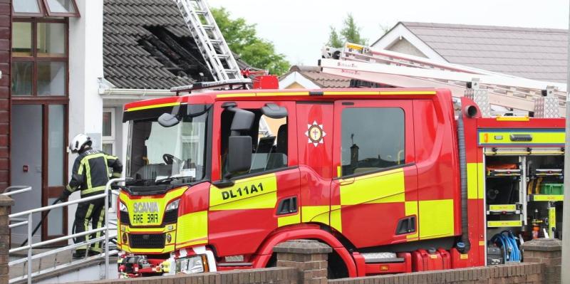 Fire at Letterkenny business premises brought under control