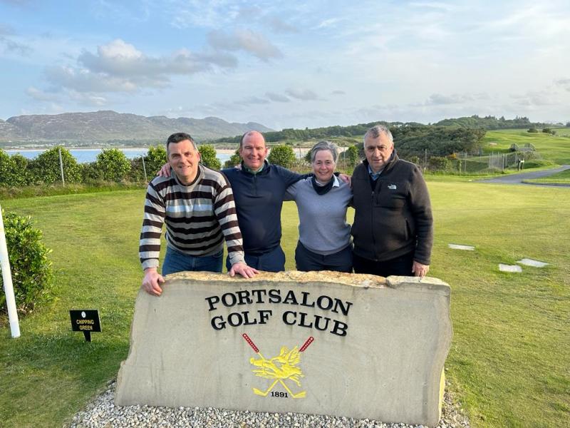 100-Hole Fundraiser for Kevin Bell  Trust at Portsalon Golf Club
