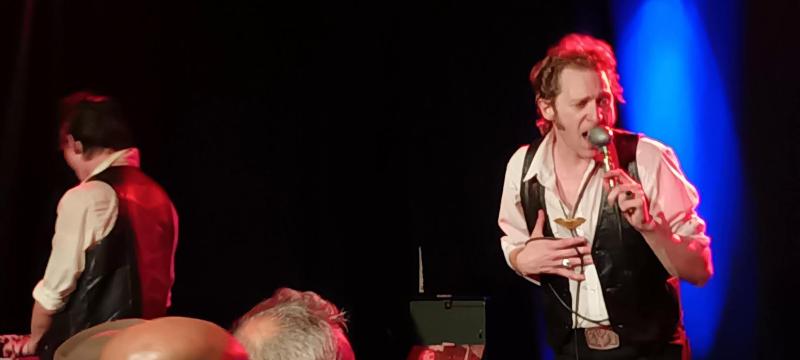 US rock-blues singer promises a treat for his Donegal fans and family