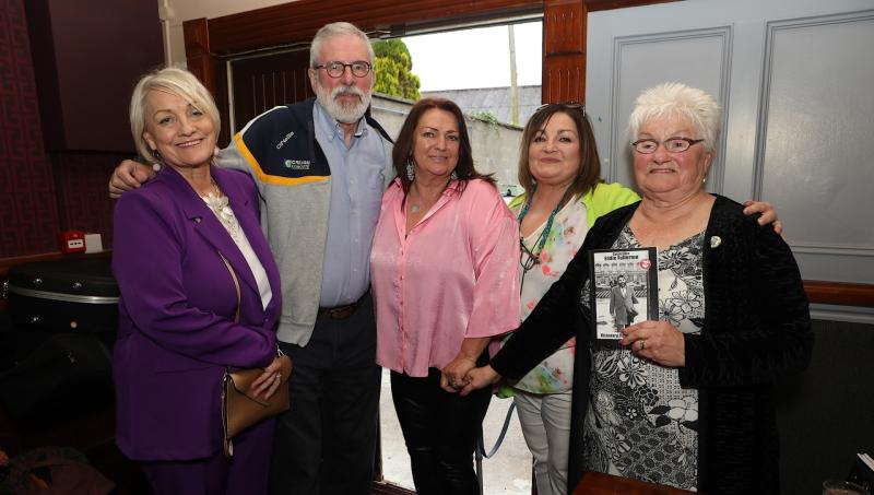Gerry Adams launches new book on murdered Donegal councillor Eddie Fullerton