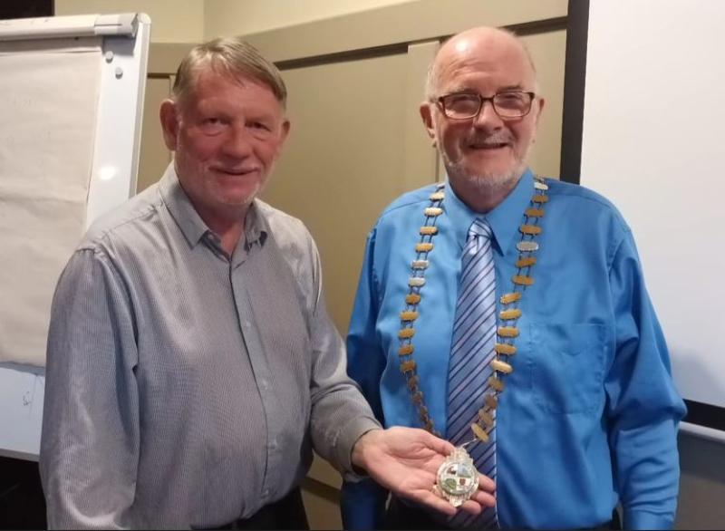 Challenges for Joe Gatins as new president of the Donegal Historical Society