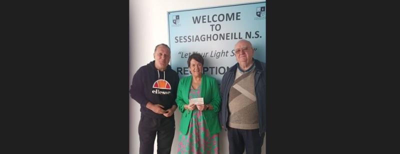 John Walsh  is hoping to develop a sensory garden for pupils and parishioners