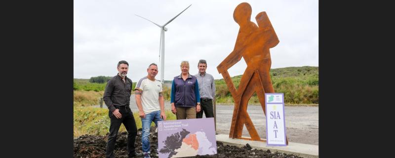 Huge sculpture makes its mark at Donegal wind farm