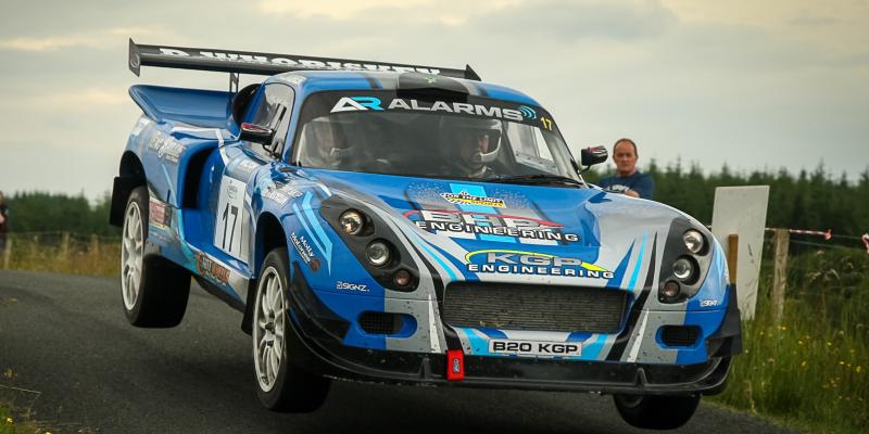 Donegal Rally: Kevin Gallagher opens big lead as locals battle for places in national
