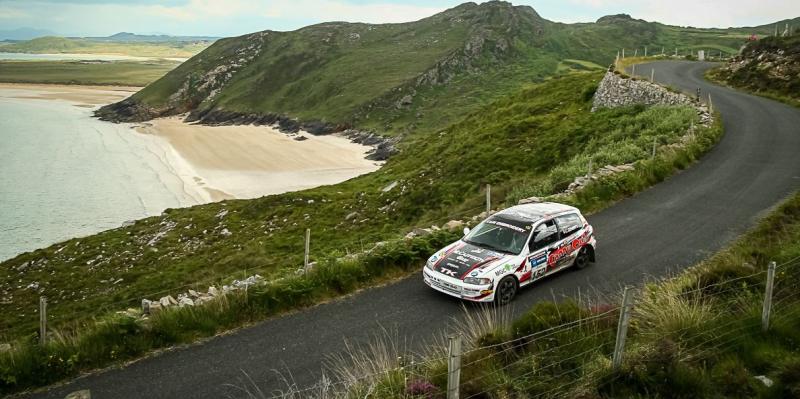 Donegal Rally: Emotional scenes as Teighearnàn Kelly crosses a familiar ramp