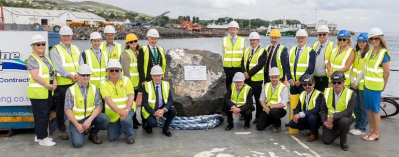 €18 million Greencastle Greencastle Harbour Breakwater project up and running