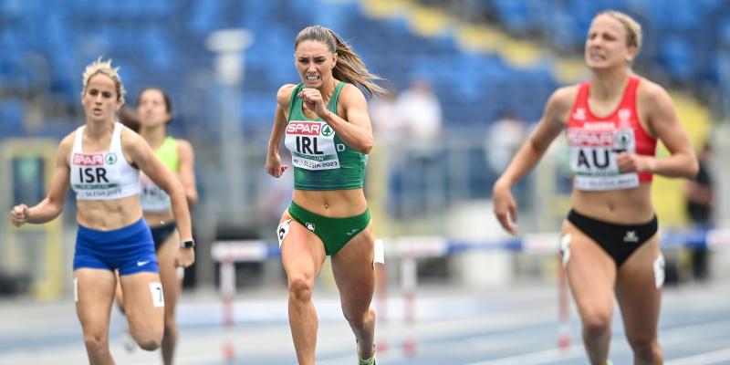Kelly McGrory second at European Games